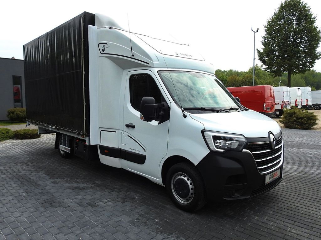 Renault MASTER PRITSCHE PLANE 10 PALETTEN WEBASTO A/C - Furgoneta con lona, Furgoneta combi: foto 4 Renault MASTER PRITSCHE PLANE 10 PALETTEN WEBASTO A/C - Furgoneta con lona, Furgoneta combi: foto 4