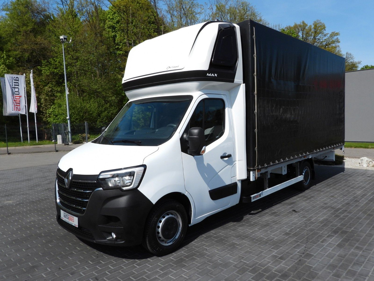 Furgoneta con lona Renault MASTER  PRITSCHE PLANE 10 PALETTEN WEBASTO A/C: foto 6