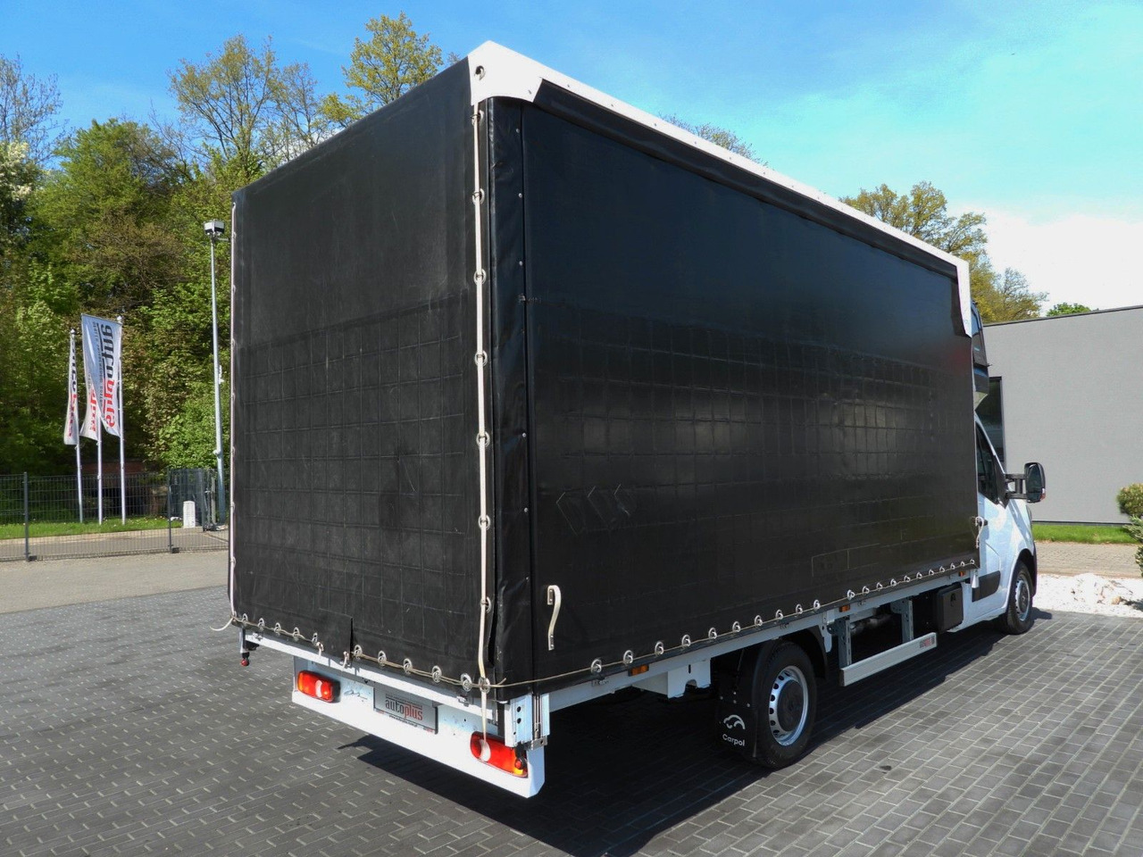 Furgoneta con lona Renault MASTER  PRITSCHE PLANE 10 PALETTEN WEBASTO A/C: foto 13