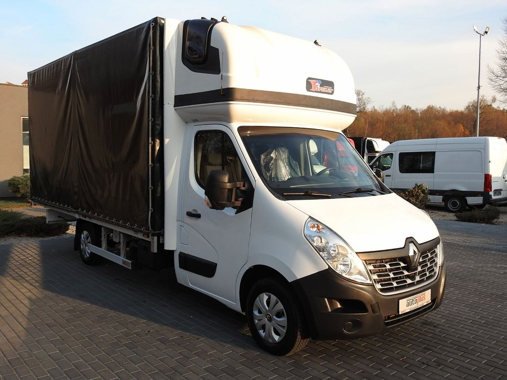 Renault MASTER PRITSCHE PLANE 10 PALETTEN WEBASTO A/C - Furgoneta con lona: foto 4 Renault MASTER PRITSCHE PLANE 10 PALETTEN WEBASTO A/C - Furgoneta con lona: foto 4
