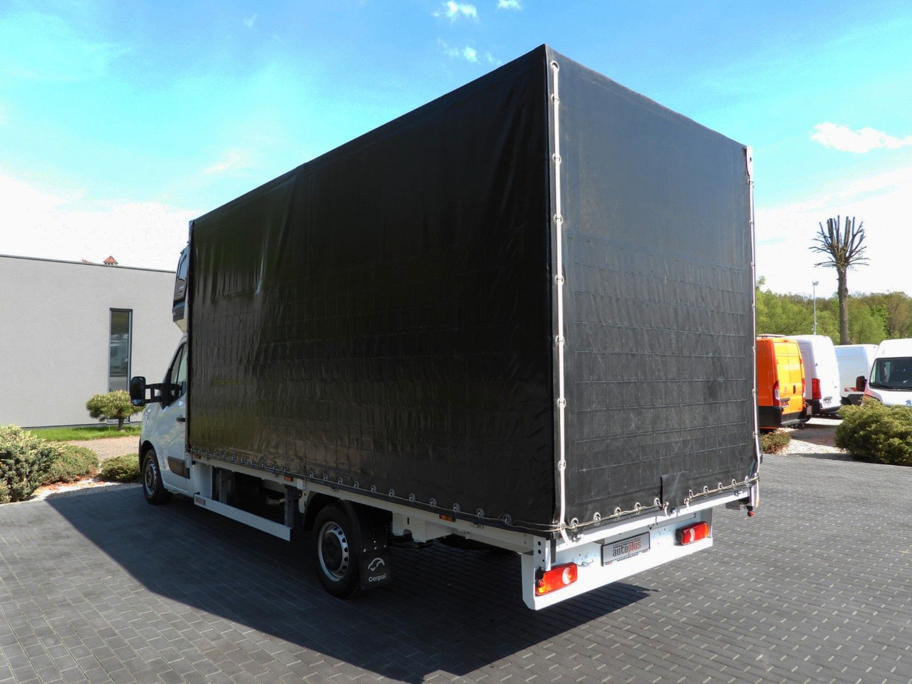 Furgoneta con lona Renault MASTER  PRITSCHE PLANE 10 PALETTEN WEBASTO A/C: foto 10