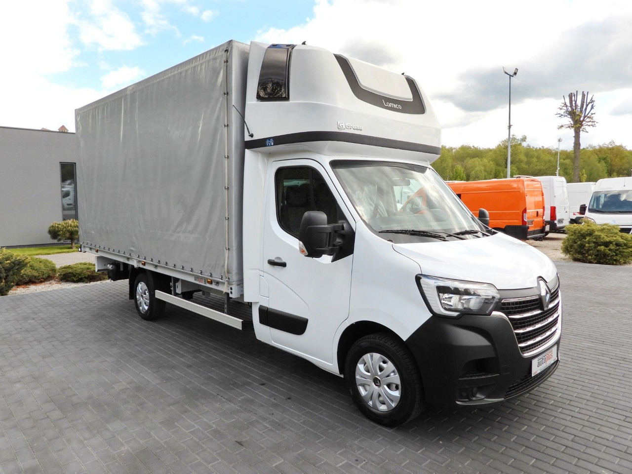 Renault MASTER PRITSCHE PLANE 10 PALETTEN WEBASTO A/C - Furgoneta con lona: foto 4 Renault MASTER PRITSCHE PLANE 10 PALETTEN WEBASTO A/C - Furgoneta con lona: foto 4