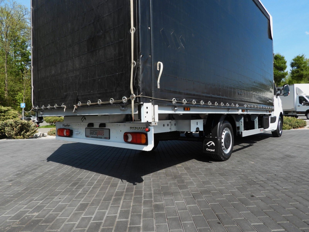 Furgoneta con lona Renault MASTER  PRITSCHE PLANE 10 PALETTEN WEBASTO A/C: foto 19