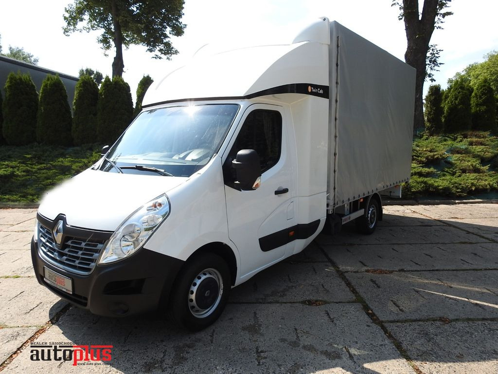 Renault MASTER PRITSCHE PLANE 8 PALETTEN WEBASTO A/C - Furgoneta con lona, Furgoneta combi: foto 1 Renault MASTER PRITSCHE PLANE 8 PALETTEN WEBASTO A/C - Furgoneta con lona, Furgoneta combi: foto 1