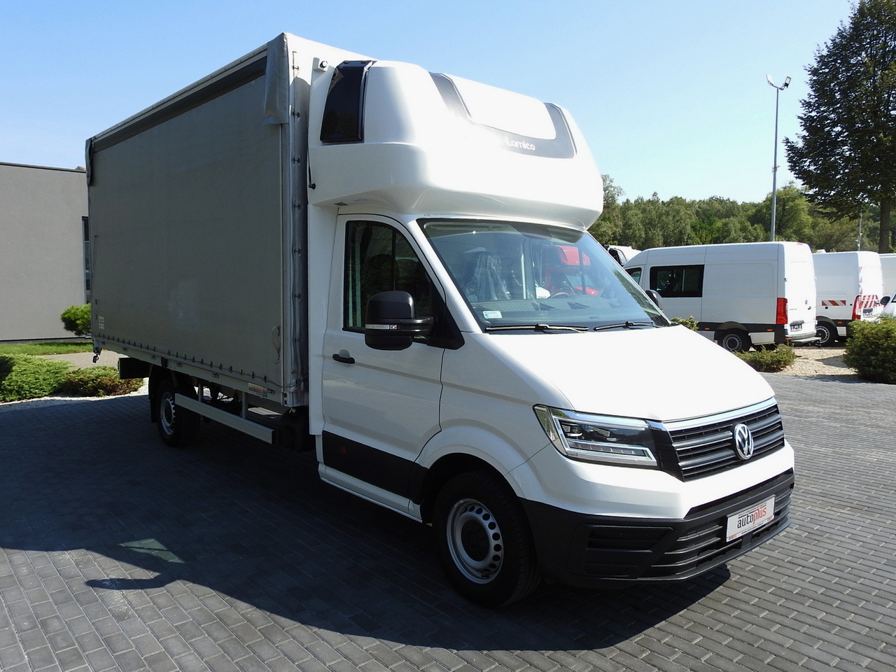 VOLKSWAGEN CRAFTER TARPAULIN 10 PALLETS WEBASTO CRUISE CONTROL AIR CONDITIONING LED LIGHTS 180HP - Furgoneta con lona: foto 4 VOLKSWAGEN CRAFTER TARPAULIN 10 PALLETS WEBASTO CRUISE CONTROL AIR CONDITIONING LED LIGHTS 180HP - Furgoneta con lona: foto 4