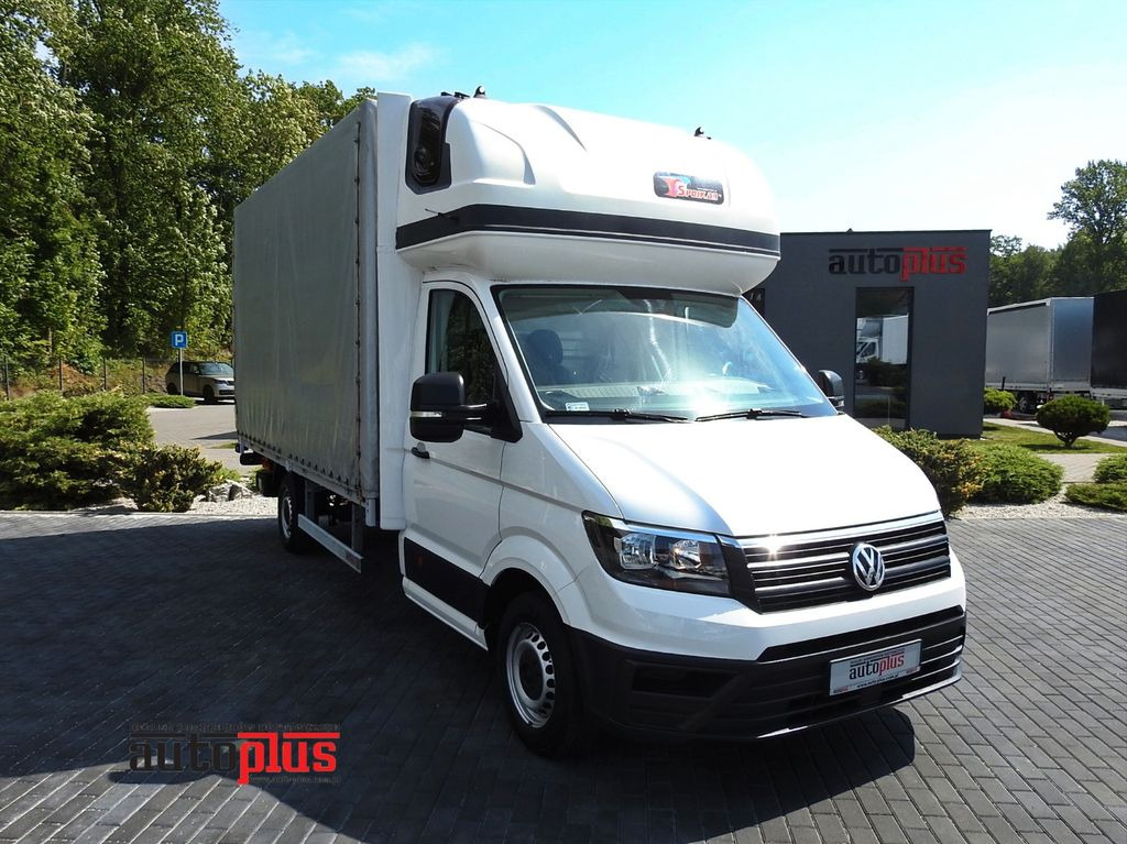Volkswagen CRAFTER PRITSCHE PLANE AUFZUG 8 PALETTEN WEBASTO - Furgoneta con lona: foto 1 Volkswagen CRAFTER PRITSCHE PLANE AUFZUG 8 PALETTEN WEBASTO - Furgoneta con lona: foto 1
