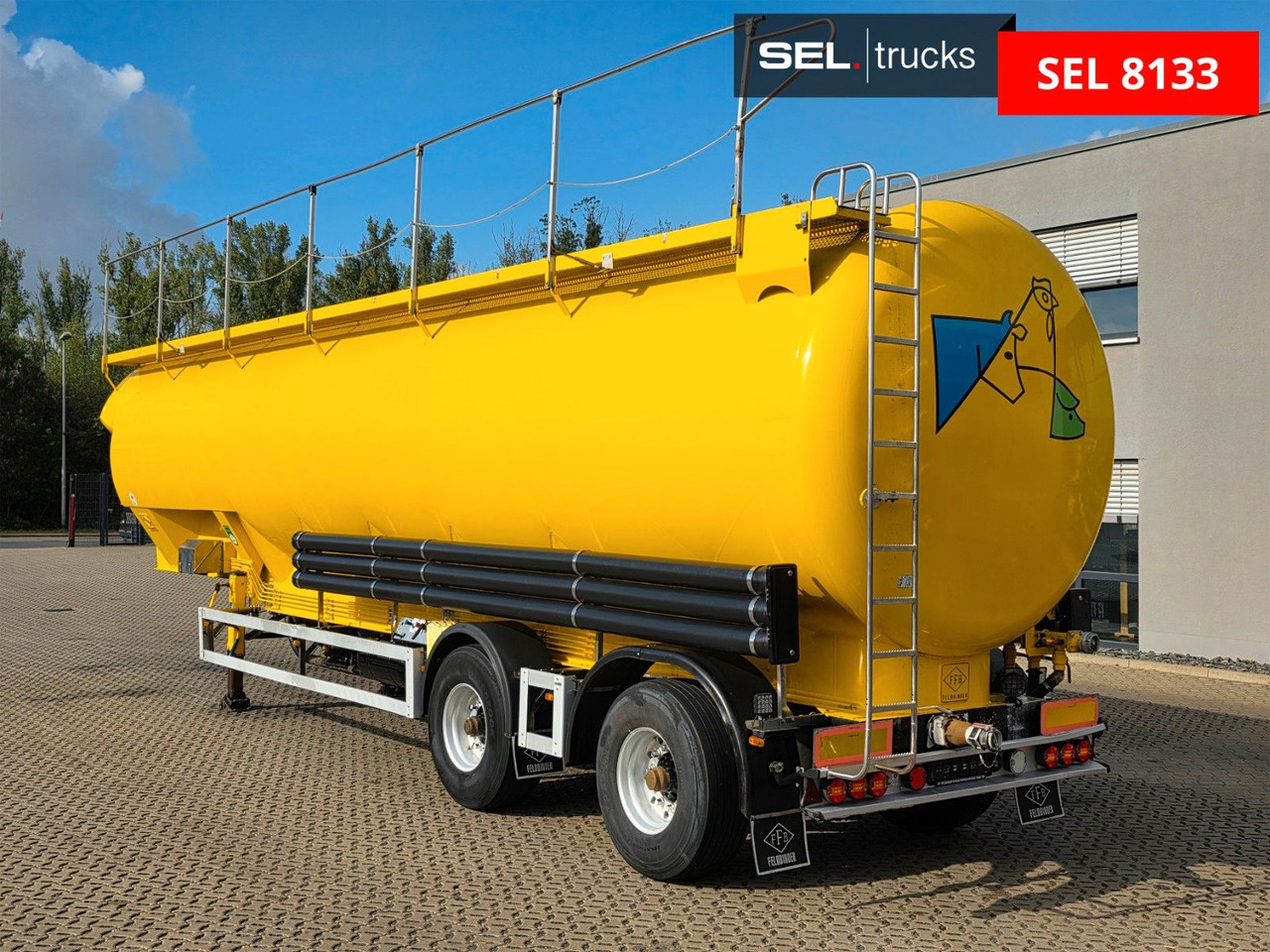 Semirremolque silo Feldbinder EUT 58.2 / 58 m3: foto 7