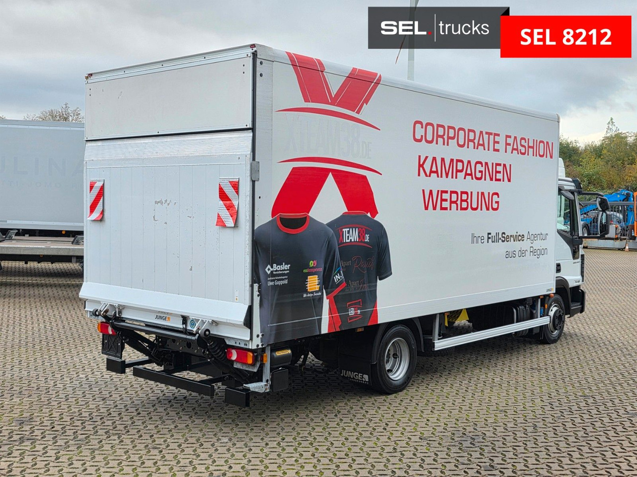 Iveco Eurocargo 75-190 / Ladebordwand / 6D - Furgoneta caja cerrada: foto 5 Iveco Eurocargo 75-190 / Ladebordwand / 6D - Furgoneta caja cerrada: foto 5