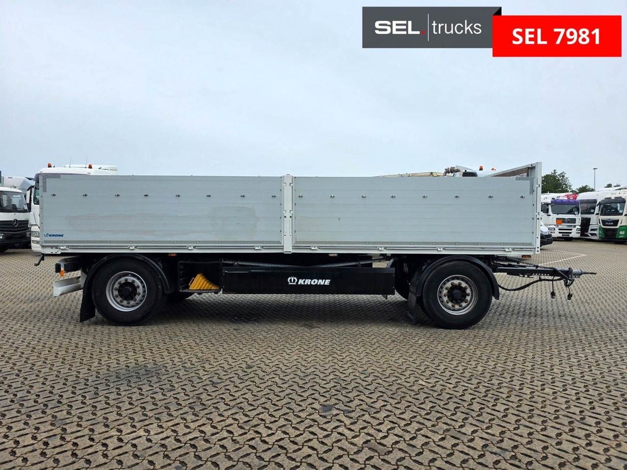 Krone AZ / Baustoff - Remolque plataforma/ Caja abierta: foto 4 Krone AZ / Baustoff - Remolque plataforma/ Caja abierta: foto 4