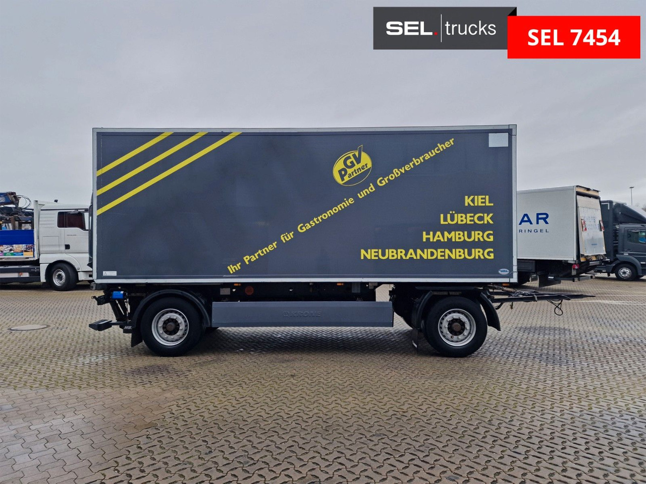 Krone AZ / Ldbw / Carrier Supra 850MT-X / FRC 04.2018 - Remolque frigorífico: foto 4 Krone AZ / Ldbw / Carrier Supra 850MT-X / FRC 04.2018 - Remolque frigorífico: foto 4