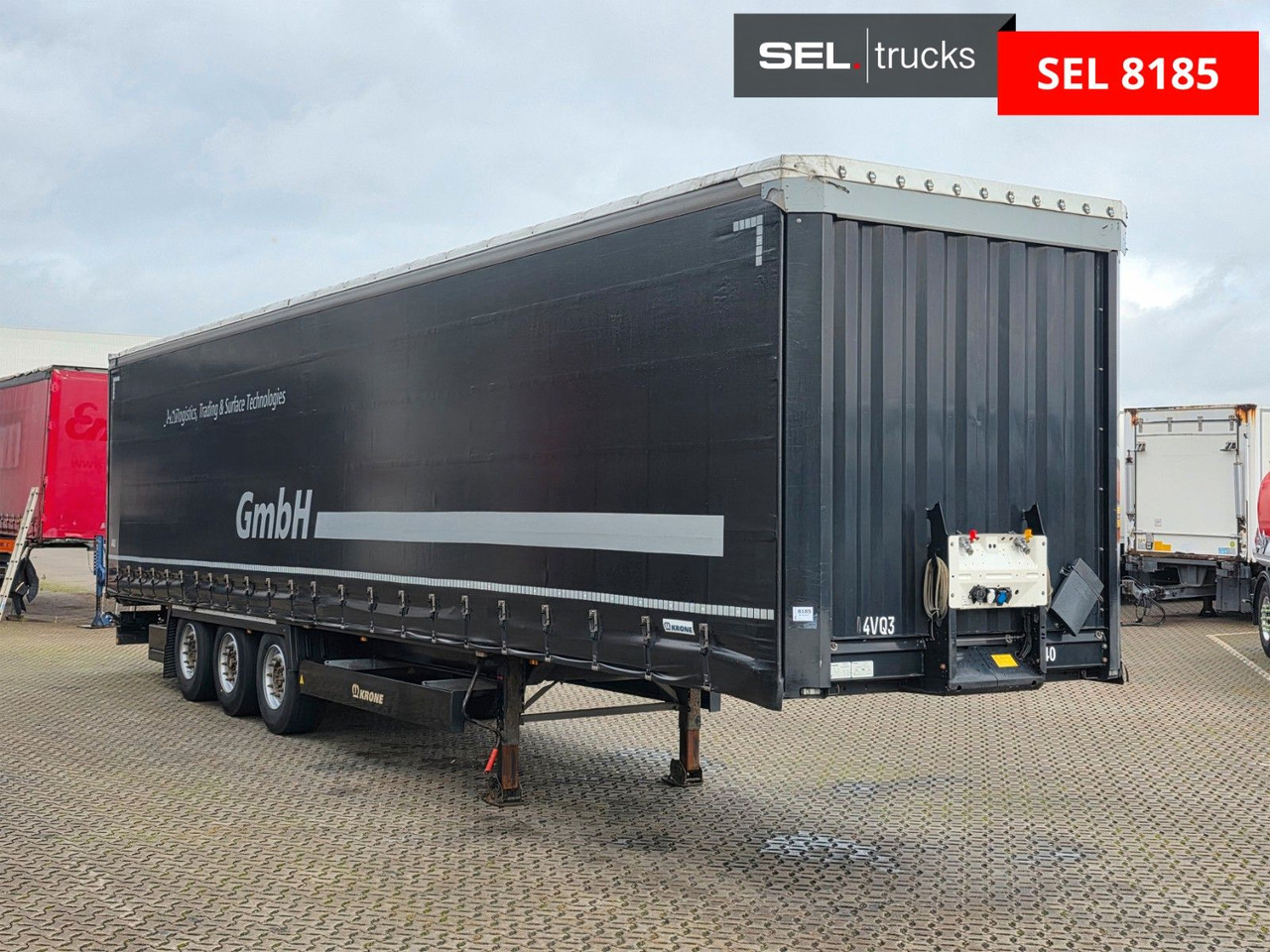 Krone SD / EDSCHA / Liftachse - Semirremolque lona: foto 3 Krone SD / EDSCHA / Liftachse - Semirremolque lona: foto 3