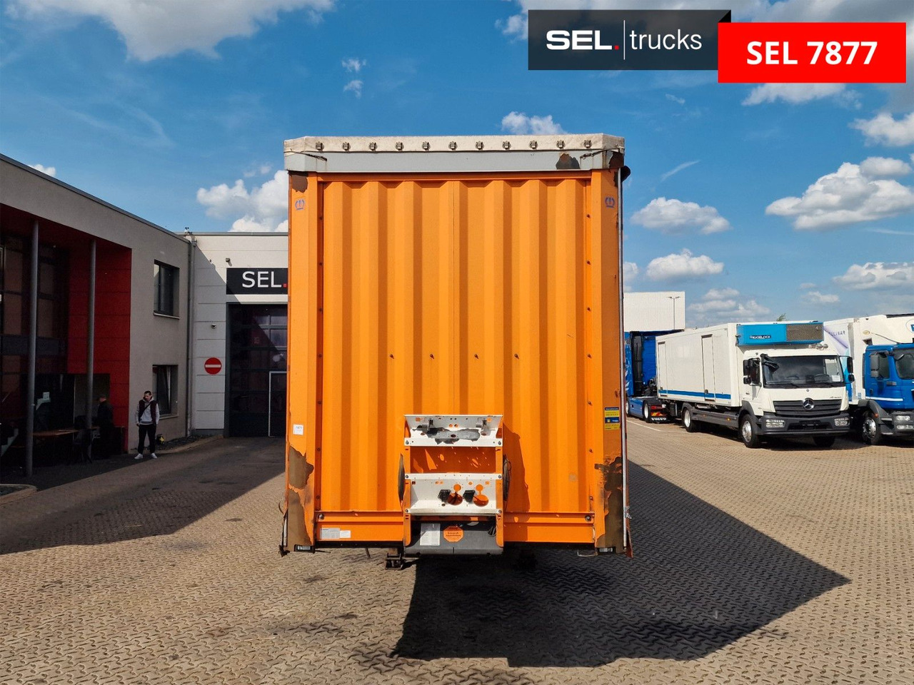 Krone SD / Hubdach / EDSCHA / Mega - Semirremolque lona: foto 2 Krone SD / Hubdach / EDSCHA / Mega - Semirremolque lona: foto 2