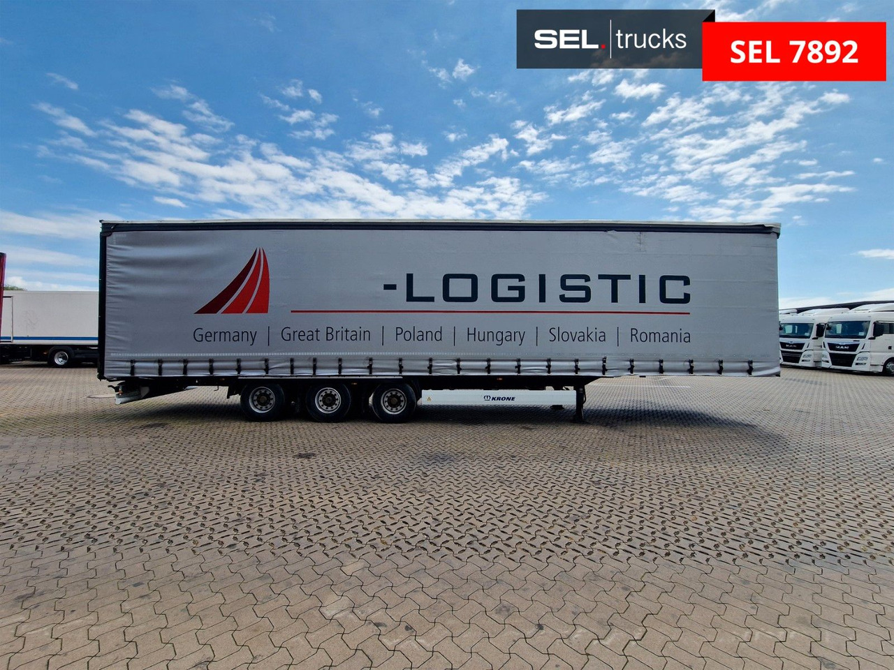 Krone SD / Hubdach / EDSCHA / Mega / Liftachse - Semirremolque lona: foto 4 Krone SD / Hubdach / EDSCHA / Mega / Liftachse - Semirremolque lona: foto 4