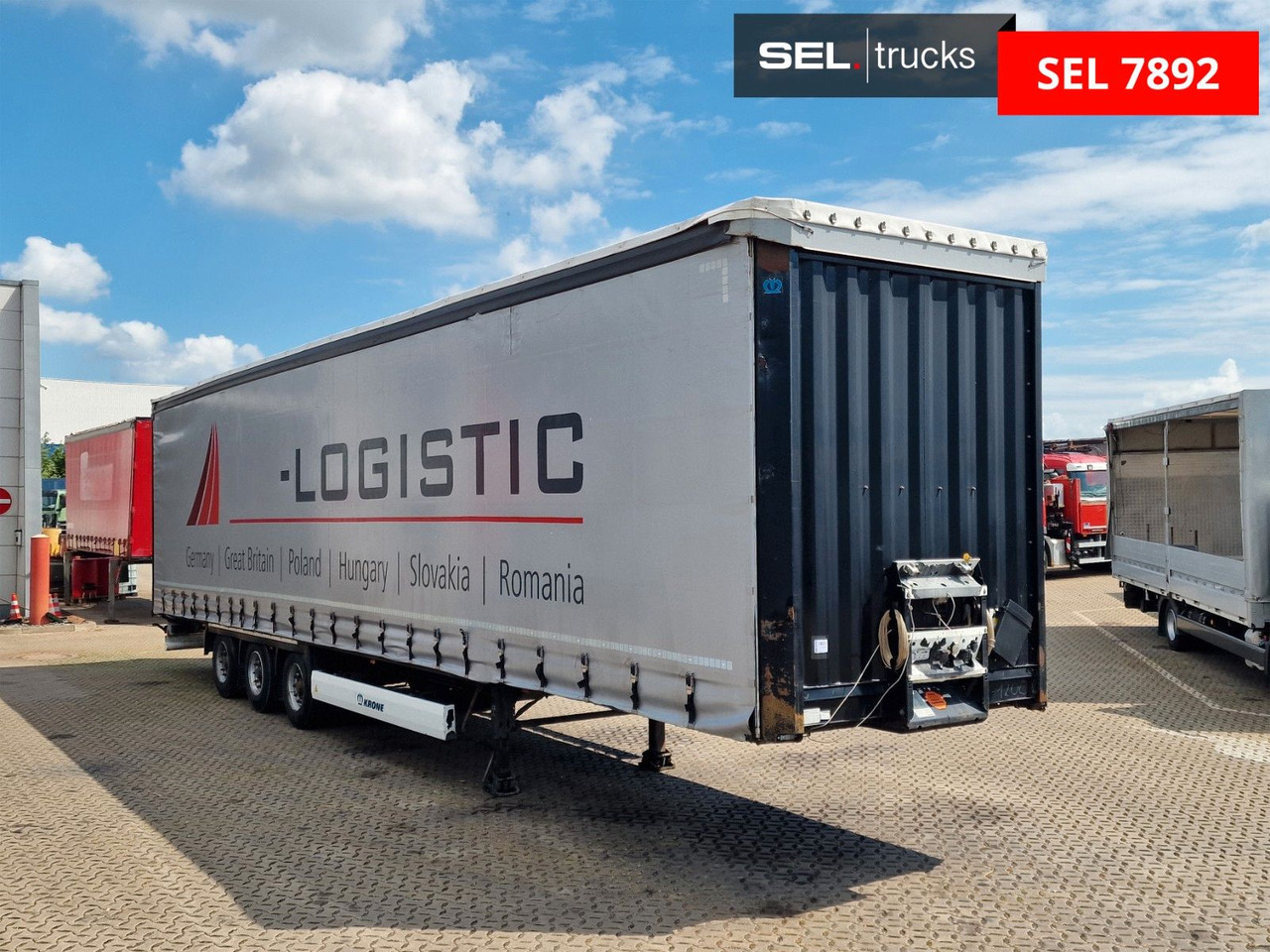 Krone SD / Hubdach / EDSCHA / Mega / Liftachse - Semirremolque lona: foto 3 Krone SD / Hubdach / EDSCHA / Mega / Liftachse - Semirremolque lona: foto 3