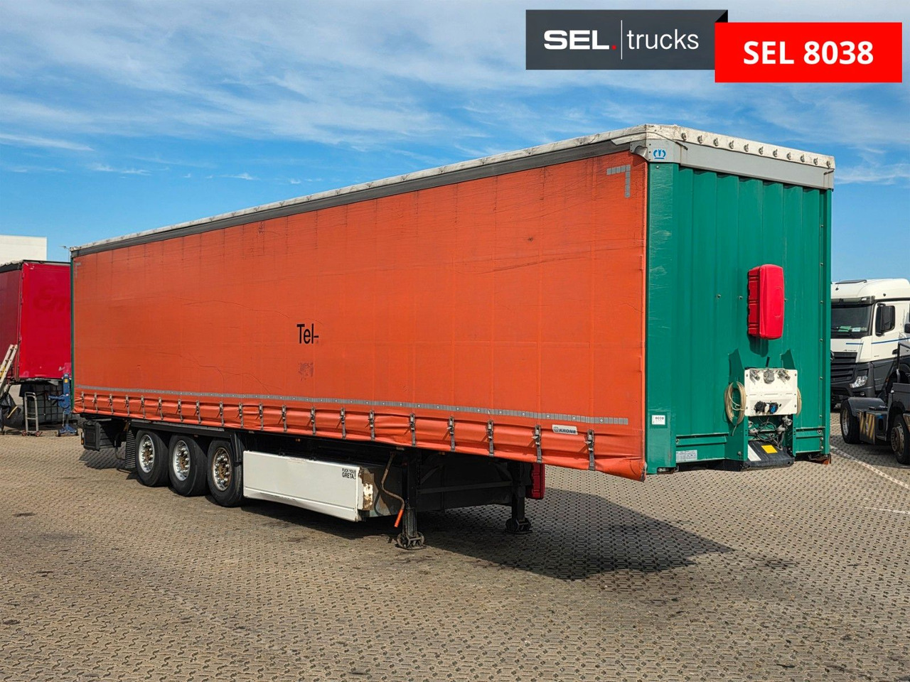 Krone SD / Palettenkasten / Liftachse - Semirremolque lona: foto 3 Krone SD / Palettenkasten / Liftachse - Semirremolque lona: foto 3