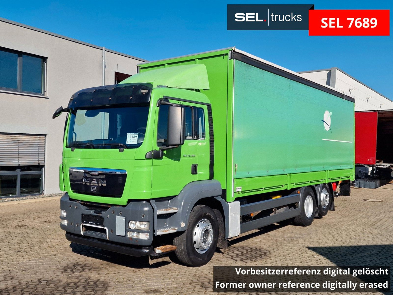 MAN TGS 26.360 6X2-2 BL / Ladebordwand / Aluklappen - Camión lona: foto 1 MAN TGS 26.360 6X2-2 BL / Ladebordwand / Aluklappen - Camión lona: foto 1