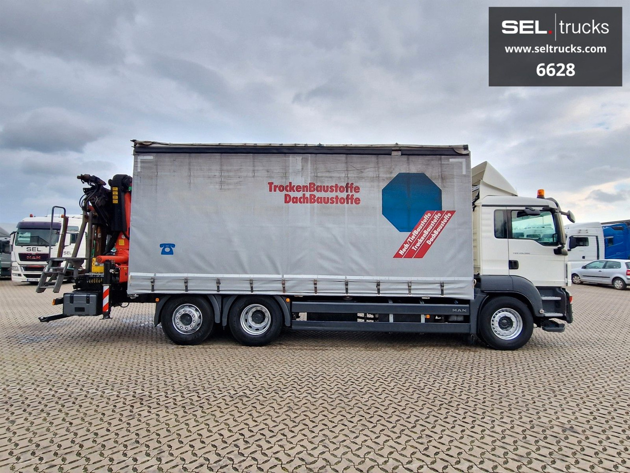 Camión grúa, Camión lona MAN TGS 26.360 / Palfinger PK 22002EH / Lenkachse MAN TGS 26.360 / Palfinger PK 22002EH / Lenkachse: foto 6