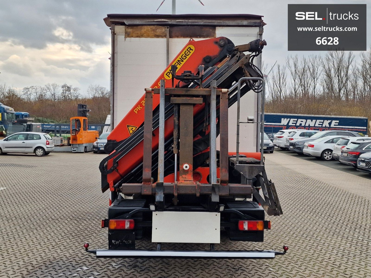 Camión grúa, Camión lona MAN TGS 26.360 / Palfinger PK 22002EH / Lenkachse MAN TGS 26.360 / Palfinger PK 22002EH / Lenkachse: foto 8