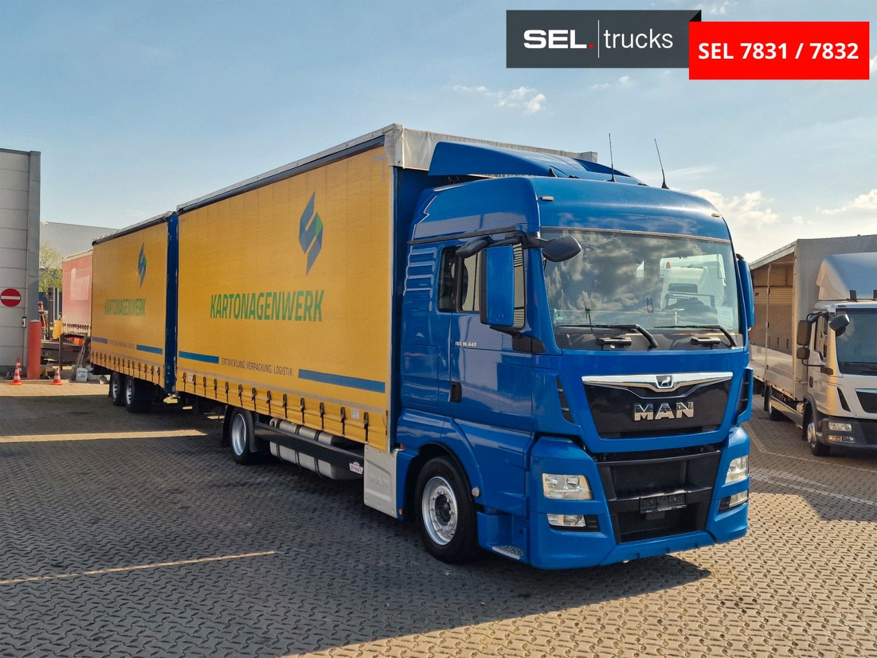 MAN TGX 18.440 4X2 LL-U / Intarder /Jumbo /Durchlade - Camión lona: foto 3 MAN TGX 18.440 4X2 LL-U / Intarder /Jumbo /Durchlade - Camión lona: foto 3