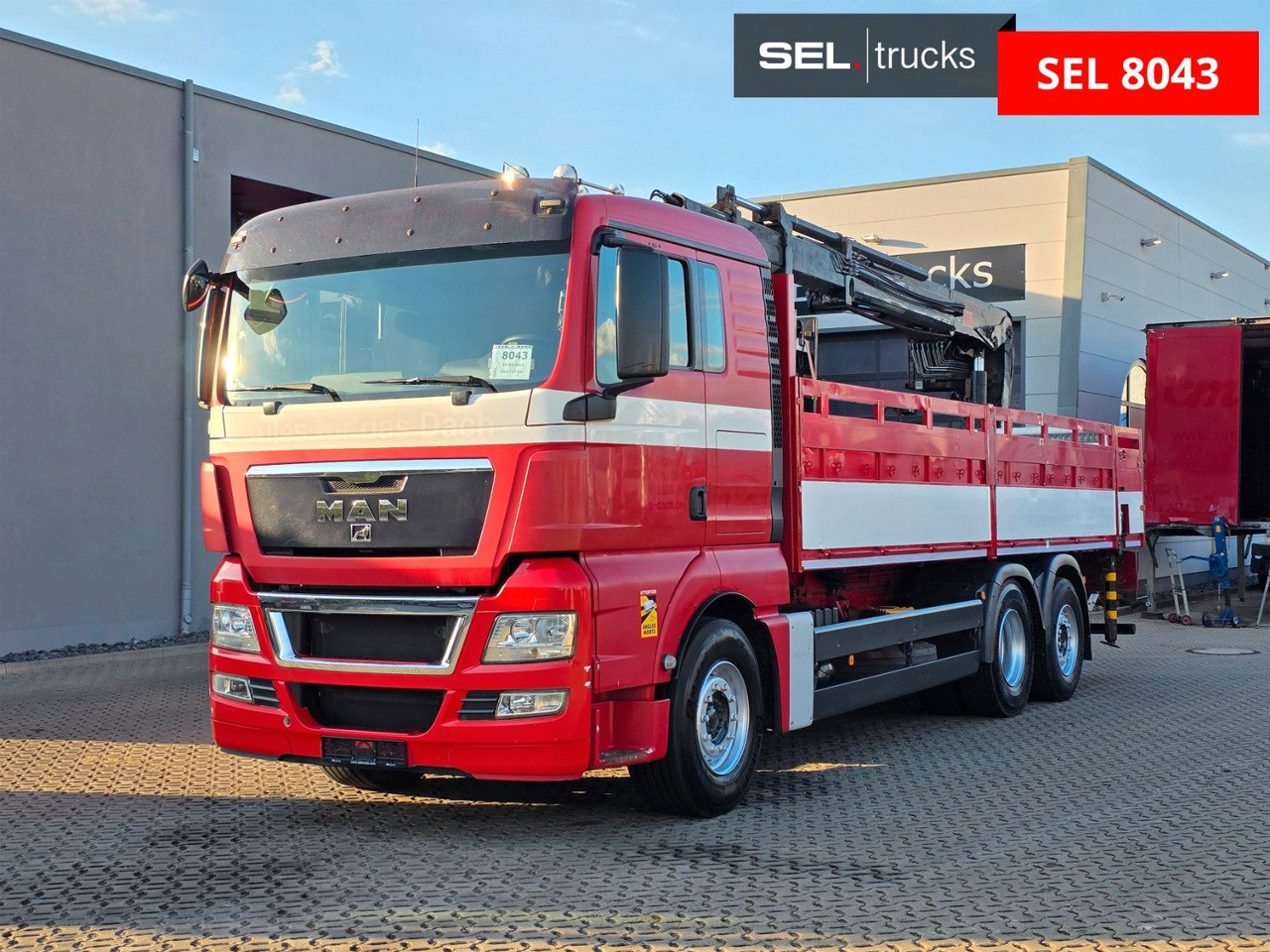 MAN TGX 26.360 6x2-2 BL / Intarder / HIAB 166K PRO - Camión grúa: foto 1 MAN TGX 26.360 6x2-2 BL / Intarder / HIAB 166K PRO - Camión grúa: foto 1