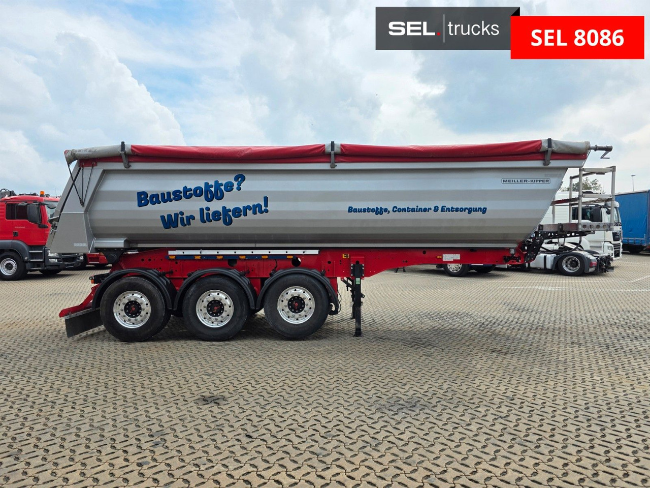 Meiller KISA3 / Alu-Felgen / Liftachse - Semirremolque volquete: foto 5 Meiller KISA3 / Alu-Felgen / Liftachse - Semirremolque volquete: foto 5