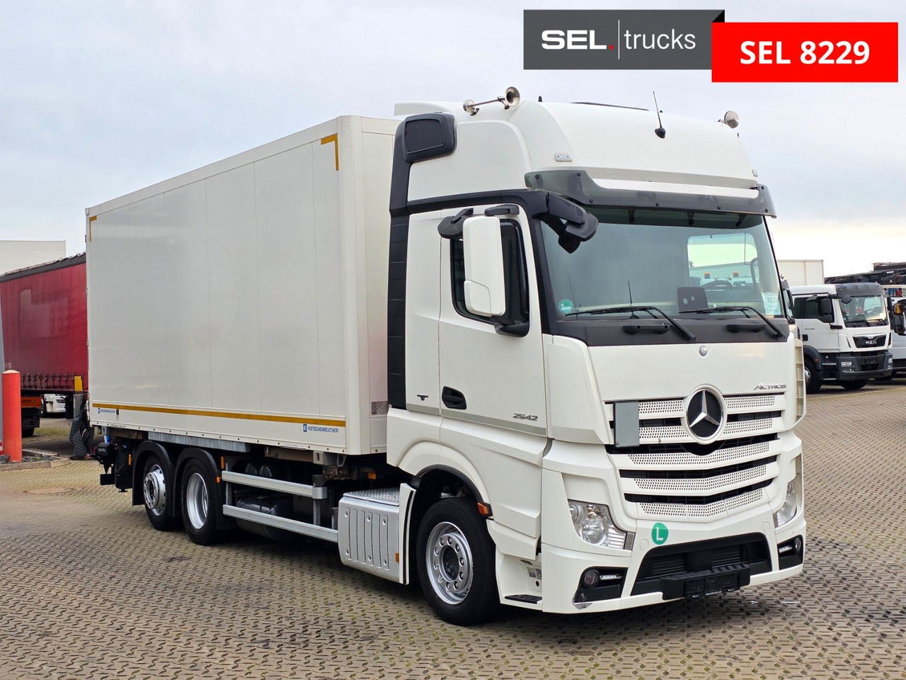 Mercedes-Benz Actros 2542 / Standklima / Ldbw / Lenkachse - Camión portacontenedore/ Intercambiable: foto 3 Mercedes-Benz Actros 2542 / Standklima / Ldbw / Lenkachse - Camión portacontenedore/ Intercambiable: foto 3