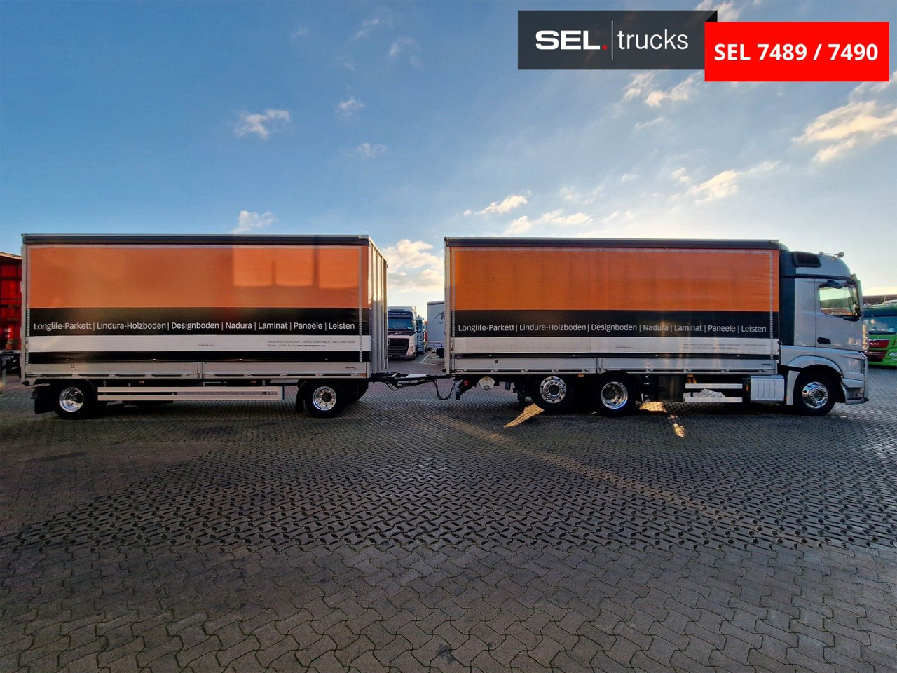 Mercedes-Benz Actros 2545 / KOMPLETT! / Alukappen / Standklima - Camión lona: foto 4 Mercedes-Benz Actros 2545 / KOMPLETT! / Alukappen / Standklima - Camión lona: foto 4