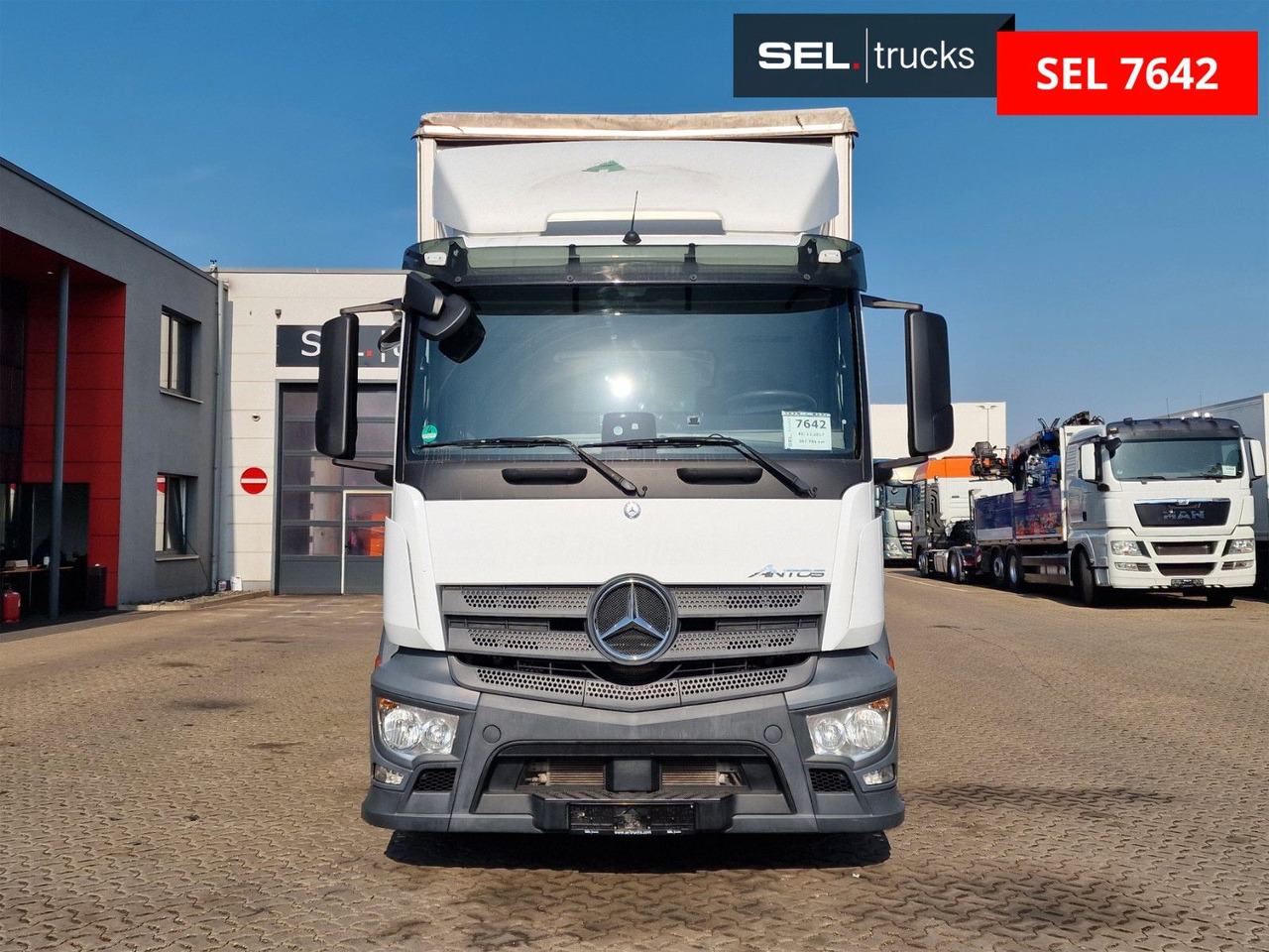 Mercedes-Benz Antos 2540 / Fernbedienung / Lenkachse - Camión grúa: foto 3 Mercedes-Benz Antos 2540 / Fernbedienung / Lenkachse - Camión grúa: foto 3