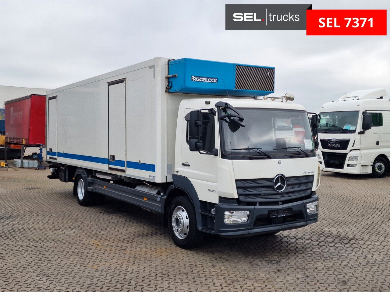 Mercedes-Benz Atego 1530 / Ladebordwand / Frigoblock FK25L - Camión frigorífico: foto 3 Mercedes-Benz Atego 1530 / Ladebordwand / Frigoblock FK25L - Camión frigorífico: foto 3