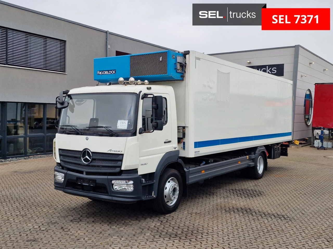 Mercedes-Benz Atego 1530 / Ladebordwand / Frigoblock FK25L - Camión frigorífico: foto 1 Mercedes-Benz Atego 1530 / Ladebordwand / Frigoblock FK25L - Camión frigorífico: foto 1