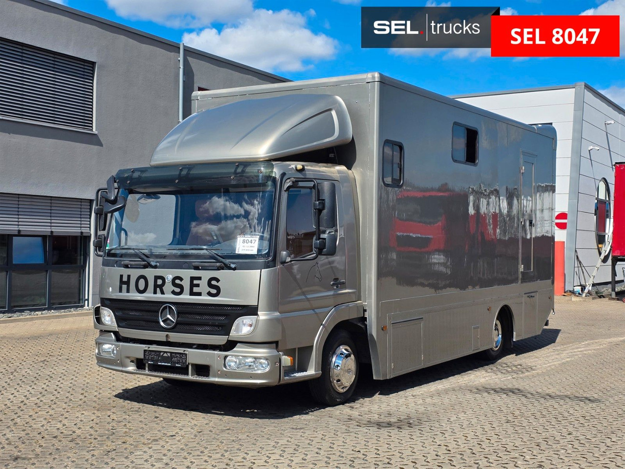Mercedes-Benz Atego 818L - Camión transporte de ganado: foto 1 Mercedes-Benz Atego 818L - Camión transporte de ganado: foto 1