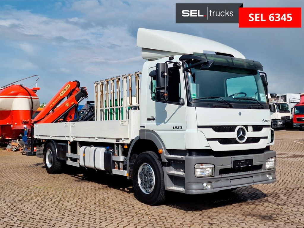 Mercedes-Benz Axor 1833L / Palfinger PK 12002-EH - Camión grúa: foto 3 Mercedes-Benz Axor 1833L / Palfinger PK 12002-EH - Camión grúa: foto 3