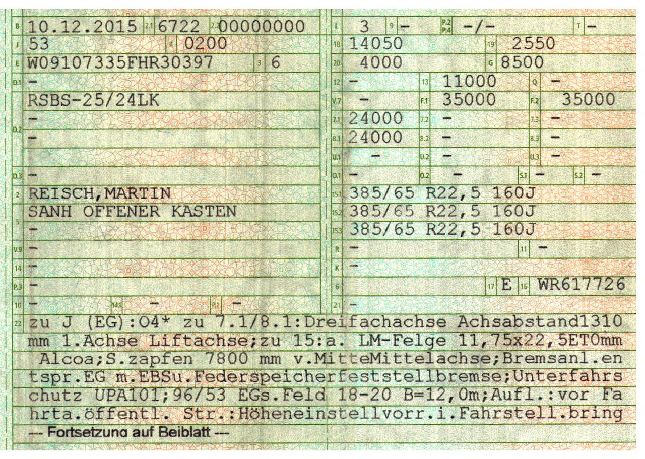 Semirremolque piso movil Reisch RSBS-25/24LK / Alu-Felgen / Lift / eletr. Dach: foto 45 Semirremolque piso movil Reisch RSBS-25/24LK / Alu-Felgen / Lift / eletr. Dach: foto 45