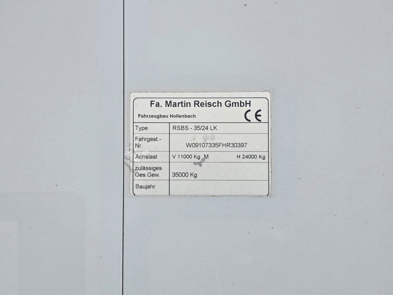 Semirremolque piso movil Reisch RSBS-25/24LK / Alu-Felgen / Lift / eletr. Dach: foto 43 Semirremolque piso movil Reisch RSBS-25/24LK / Alu-Felgen / Lift / eletr. Dach: foto 43