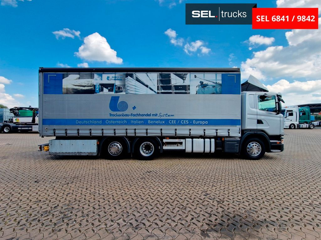 Scania G 410 /Retarder /mit Mitnahmestapler /Lenkachse - Camión lona: foto 4 Scania G 410 /Retarder /mit Mitnahmestapler /Lenkachse - Camión lona: foto 4