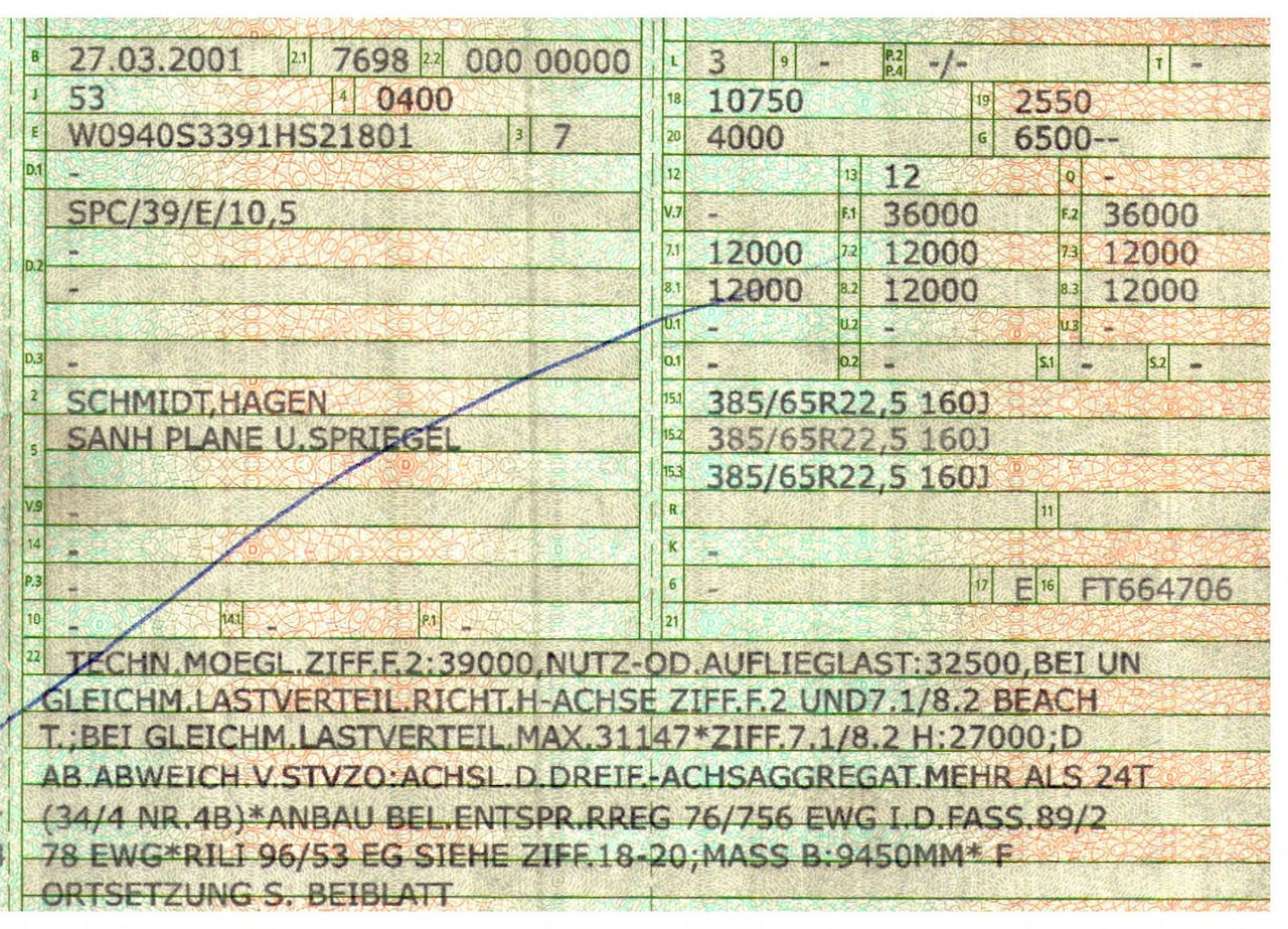 Semirremolque lona Schmidt Hagen SPC/39/E/10,5 / Coilmulde / Lenk-Liftachse: foto 44