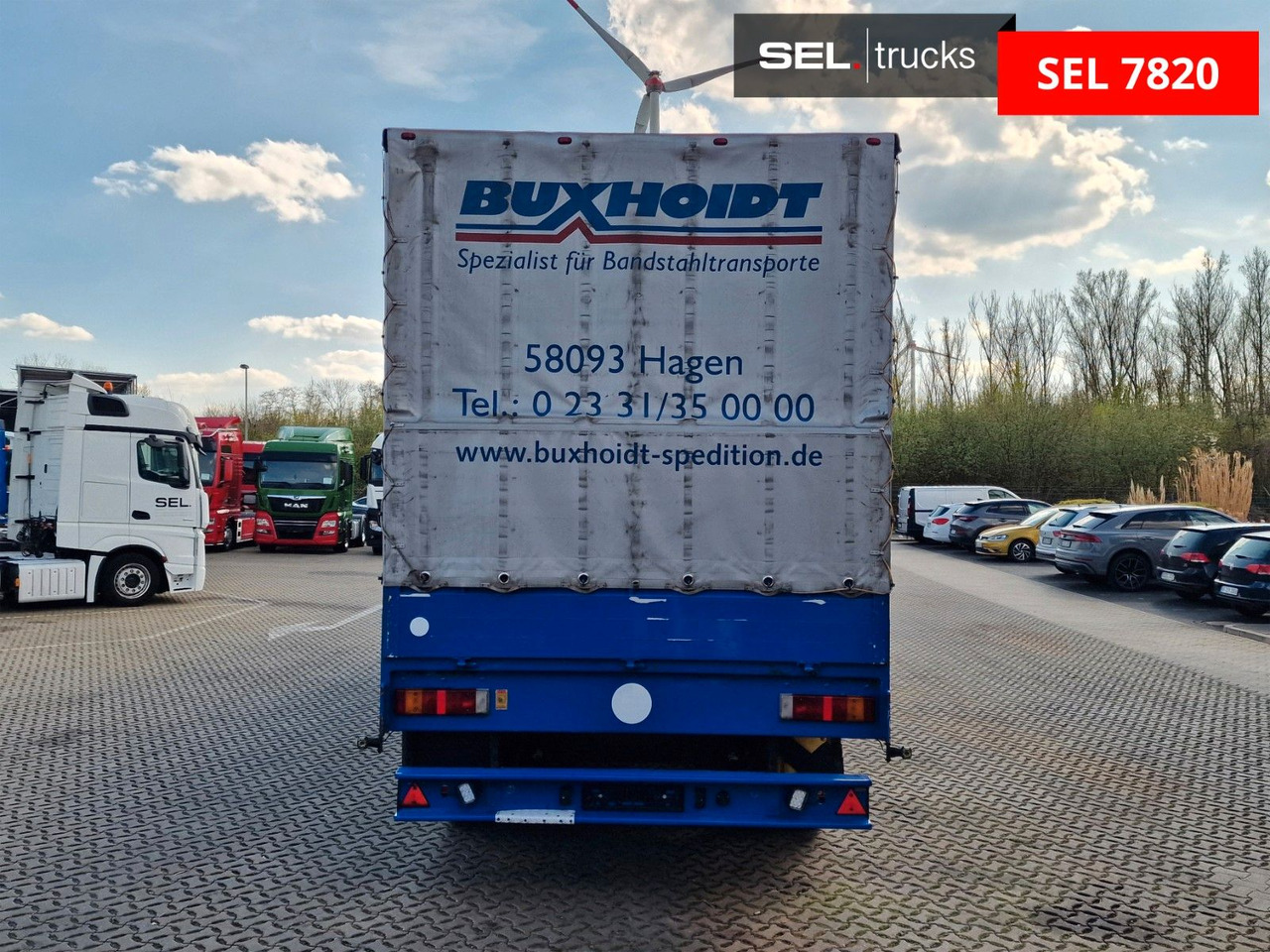 Semirremolque lona Schmidt Hagen SPC/39/E/10,5 / Coilmulde / Lenk-Liftachse: foto 7