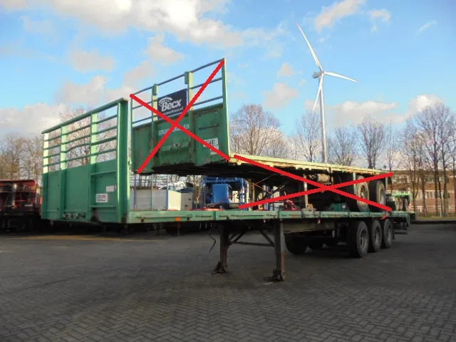 Groenewegen DROS-10-24 BPW DRUM BRAKE - Semirremolque plataforma/ Caja abierta: foto 1 Groenewegen DROS-10-24 BPW DRUM BRAKE - Semirremolque plataforma/ Caja abierta: foto 1