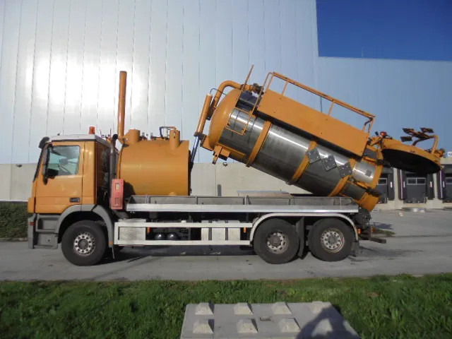 Limpieza de alcantarillado Mercedes-Benz Actros 2532 LENA ADR: foto 18