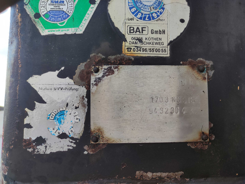 Grúa para camión para Camión HMF 1703 K3 loader crane: foto 6