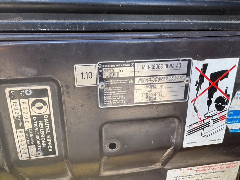 Camión volquete Mercedes-Benz 609 D: foto 10 Camión volquete Mercedes-Benz 609 D: foto 10