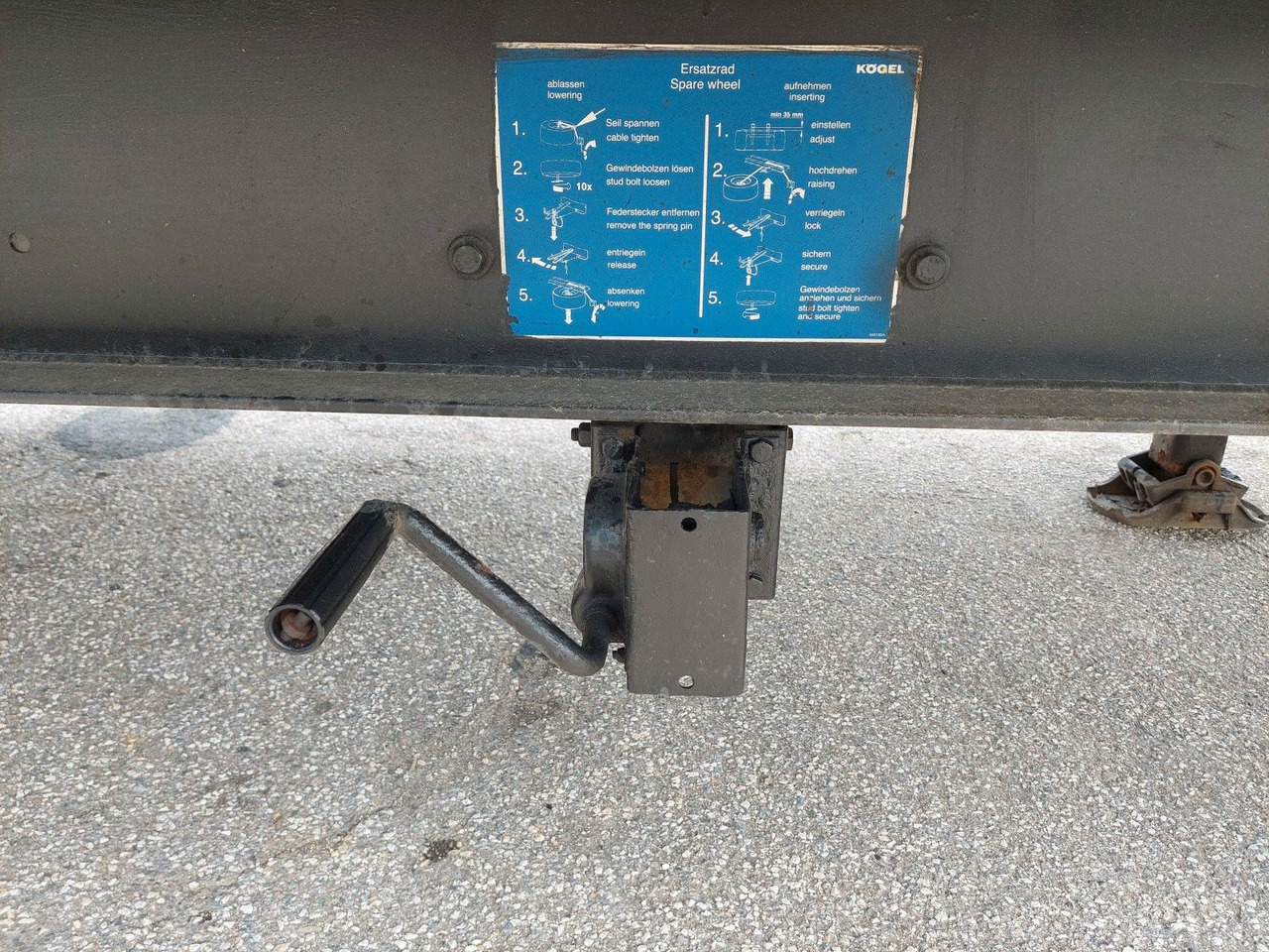 Semirremolque plataforma/ Caja abierta Kögel S24 Mega: foto 20 Semirremolque plataforma/ Caja abierta Kögel S24 Mega: foto 20