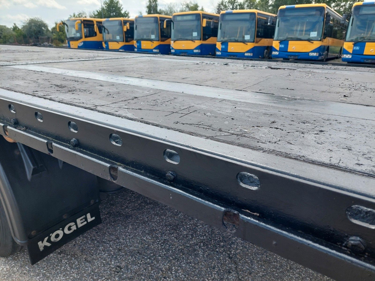 Semirremolque plataforma/ Caja abierta Kögel S24 Mega: foto 6 Semirremolque plataforma/ Caja abierta Kögel S24 Mega: foto 6