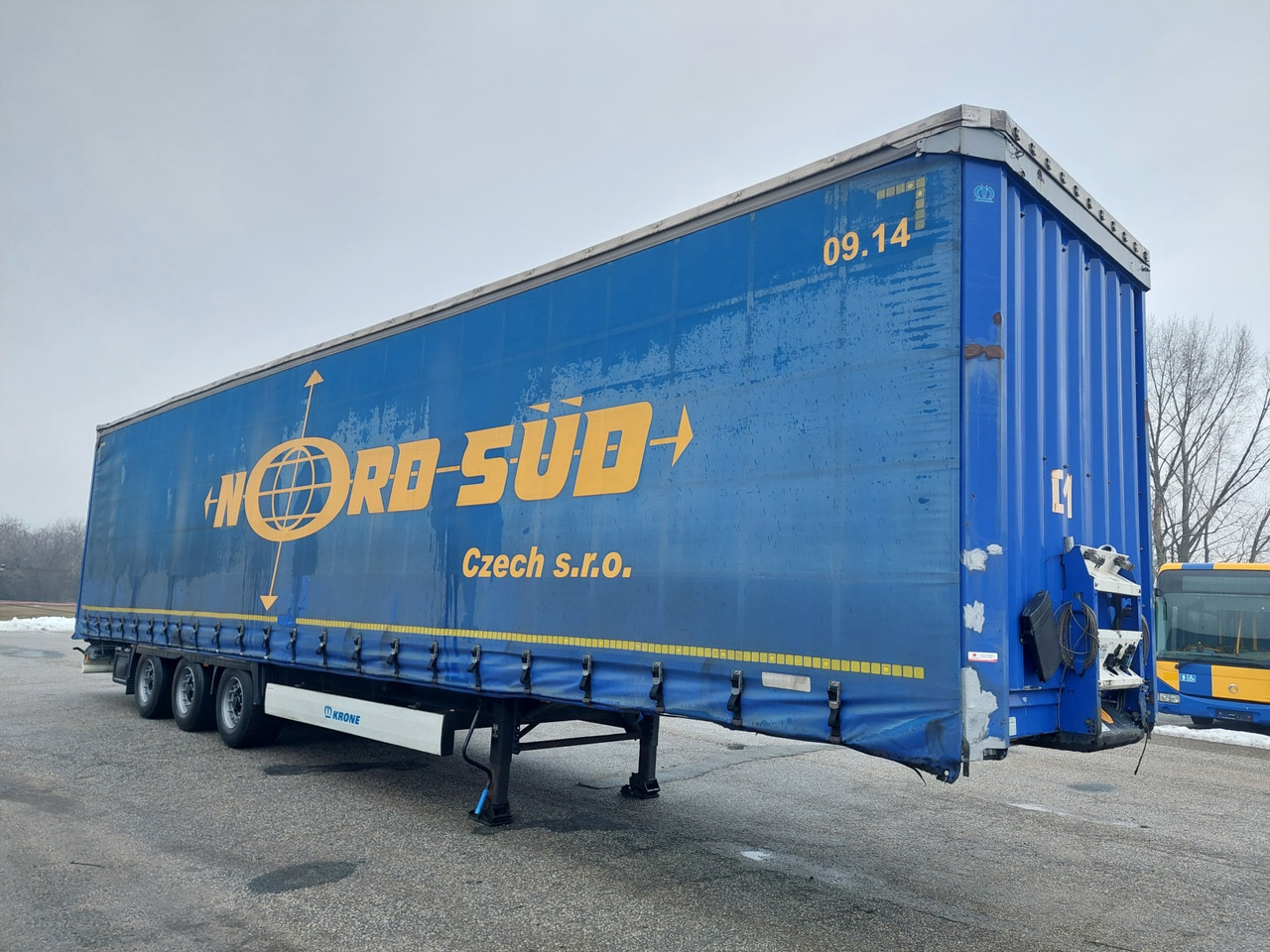 Krone SD Mega - Semirremolque lona: foto 2 Krone SD Mega - Semirremolque lona: foto 2