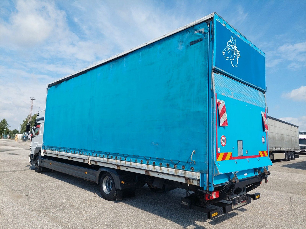 Mercedes-Benz Atego 1223 L/NR 20 20 Paletten - Camión lona: foto 3 Mercedes-Benz Atego 1223 L/NR 20 20 Paletten - Camión lona: foto 3