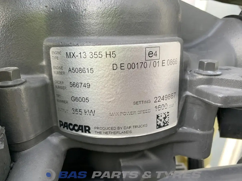 DAF XF G2 Motor DAF MX13 355 H5 2304398 - Motor para Camión: foto 5 DAF XF G2 Motor DAF MX13 355 H5 2304398 - Motor para Camión: foto 5