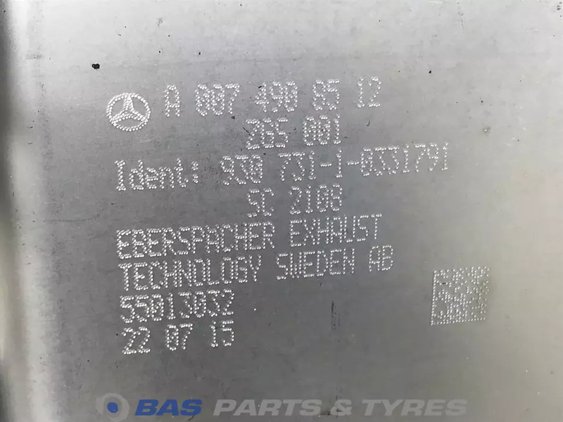 Mercedes-Benz - Convertidor catalítico para Camión: foto 5 Mercedes-Benz - Convertidor catalítico para Camión: foto 5