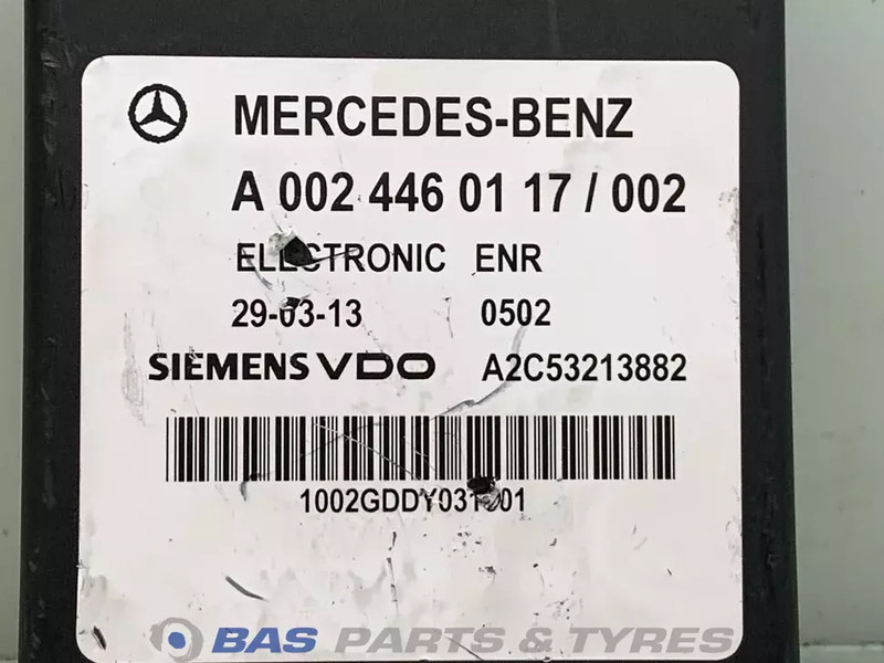 Mercedes-Benz Regeleenheid Axor Mercedes A 002 446 01 17 - Unidad de control para Camión: foto 3 Mercedes-Benz Regeleenheid Axor Mercedes A 002 446 01 17 - Unidad de control para Camión: foto 3