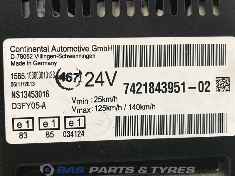 Renault Premium (Meerdere types) Instrumentenpaneel Renault 7421050635 - Salpicadero para Camión: foto 3 Renault Premium (Meerdere types) Instrumentenpaneel Renault 7421050635 - Salpicadero para Camión: foto 3