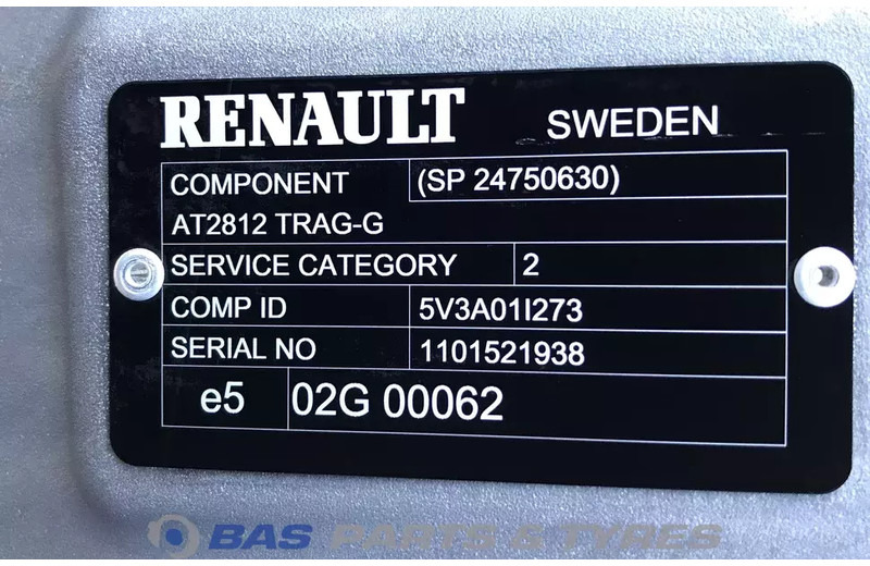 Renault T-Serie Evolution Renault AT2812G Optidrive Versnellingsbak 7420483506 - Caja de cambios para Camión: foto 5 Renault T-Serie Evolution Renault AT2812G Optidrive Versnellingsbak 7420483506 - Caja de cambios para Camión: foto 5